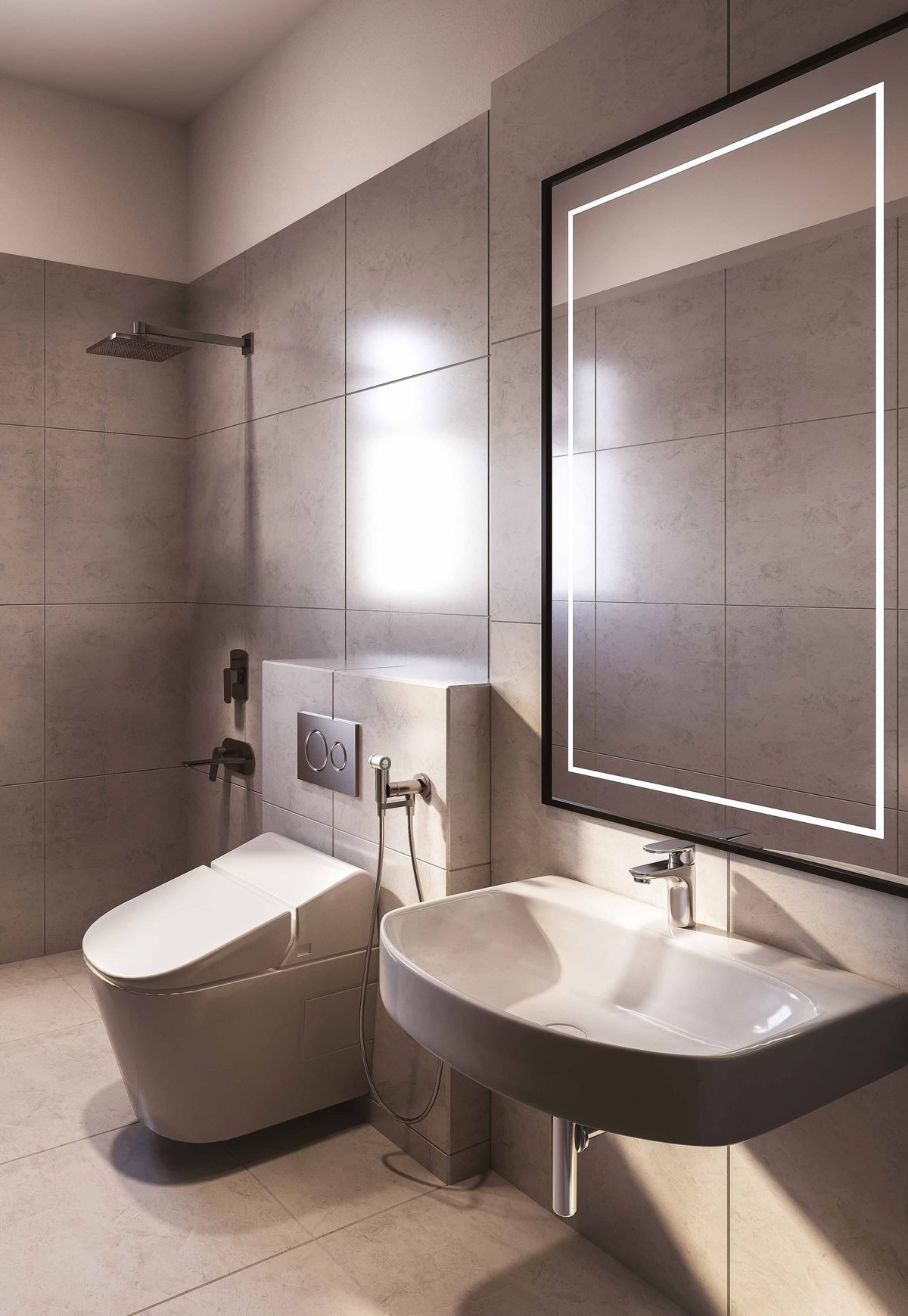 Bathroom, artist's impression